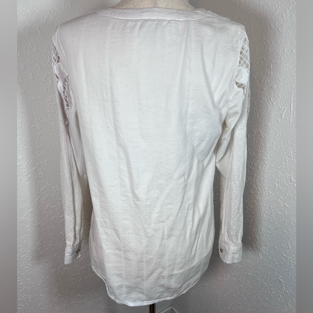 Chico’s Embroidered Pullover Blouse - Picture 7 of 10